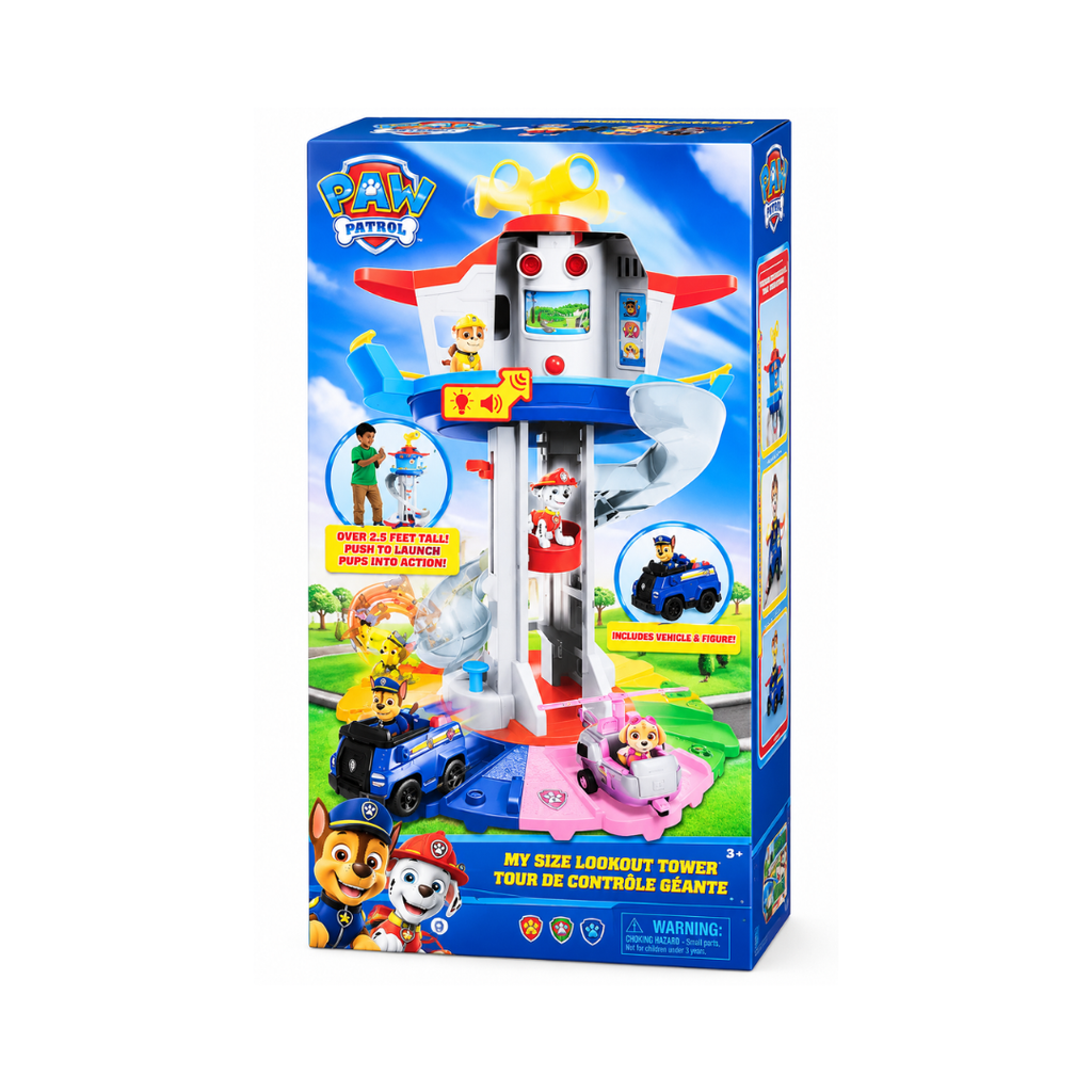 Winmagic Paw Patrol My Size Lookout Tower Playset