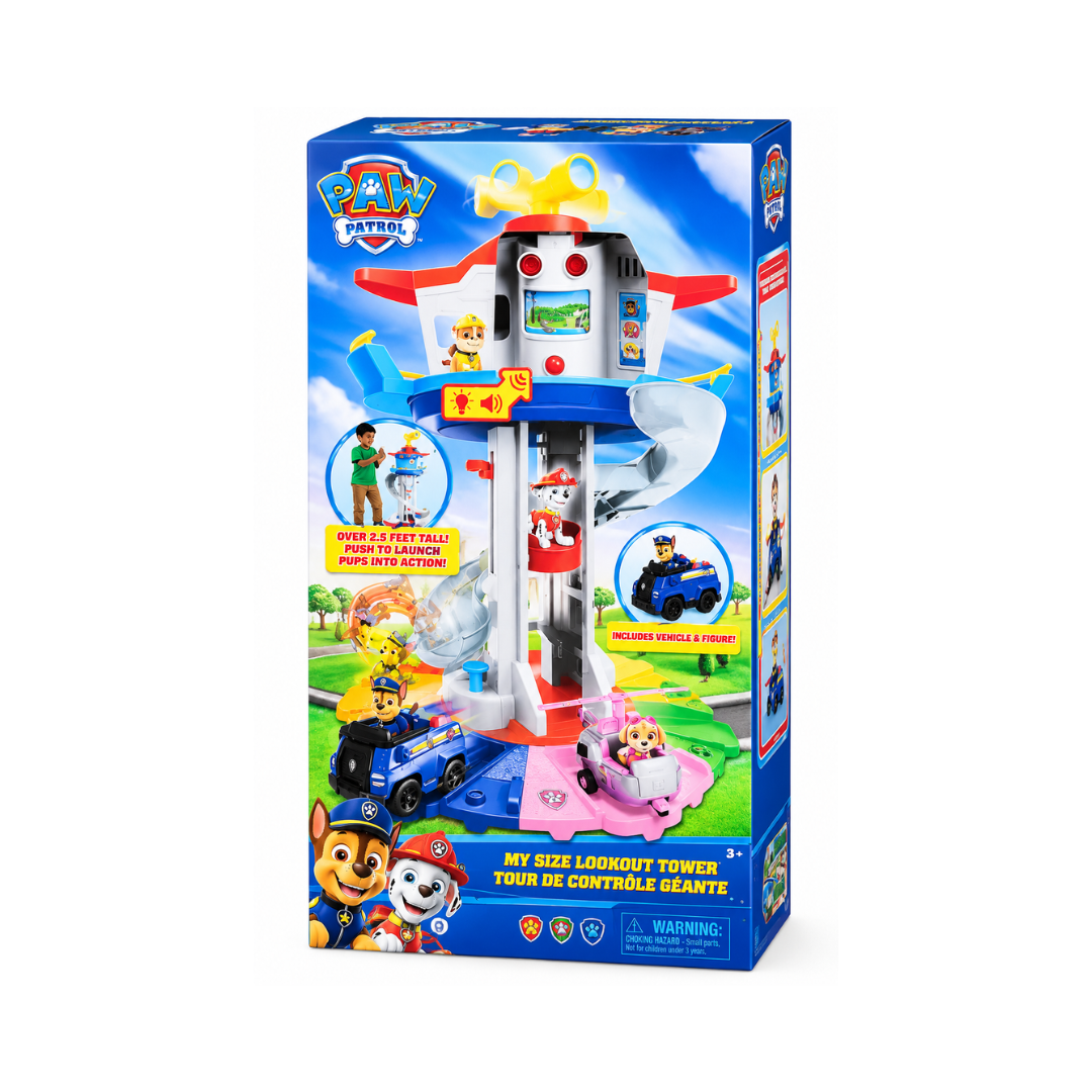 Winmagic Paw Patrol My Size Lookout Tower Playset