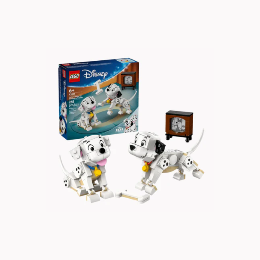 Lego 43271 Disney Lucky & Penny 101 Dalmatians Puppies (268 Pieces)