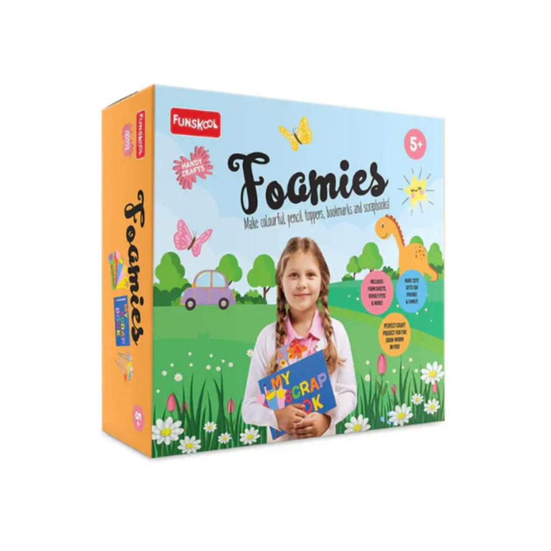 Funskool Handycrafts Foamies Diy Art & Craft Kit