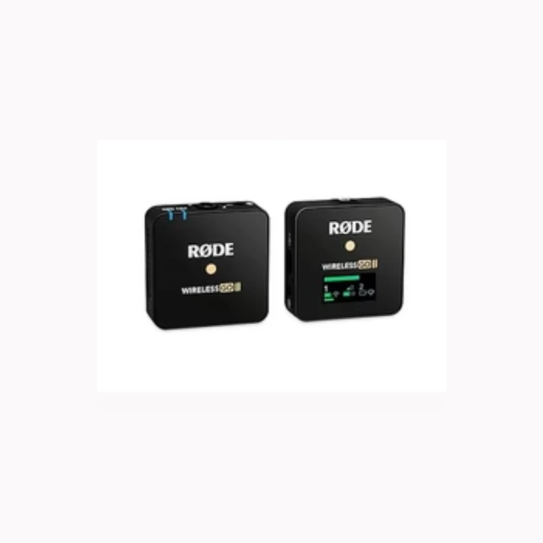 Rode Wireless GO II Single Channel Wireless Microphone System, Black (Model Number : Wireless Go II Single)