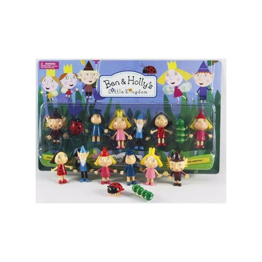 Rainbow Toys Ben & Holly (Eight Figure Pack for Kids), Multicolor