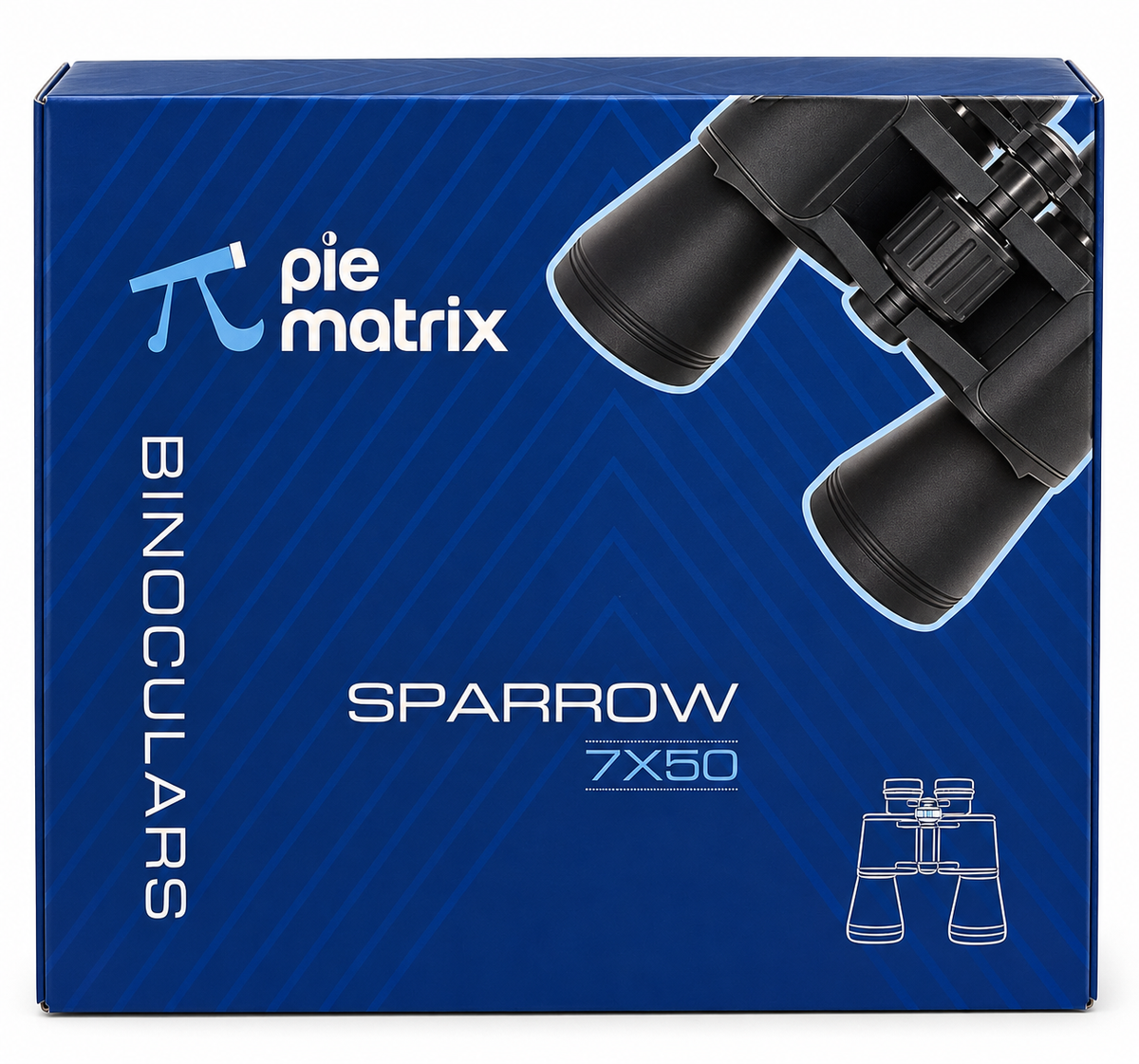 Pie Matrix Falcon F15(15×70) BinoaPie Matrix Sparrow 7x50 Binoculars | 7X Magnification with 50mm Lens | Outdoor Viewing Binocularscular (Copy)