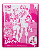Barbie Soccer Coach & Player Doll Set | Sports-Themed Pretend Play Set for Kids 3+ Years