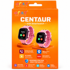 Spiky Centaur Kids Smartwatch | Voice Calling, LBS Tracking & SOS Pink