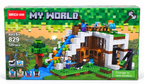 BRICK My World Building Blocks Set 729+ Pieces – Minecraft Style Adventure House Construction Toy for Kids 6+ Years