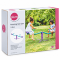 Plum Products Rotating Metal See Saw for Kids 3+ Years – 360° Spin, Blue & Purple