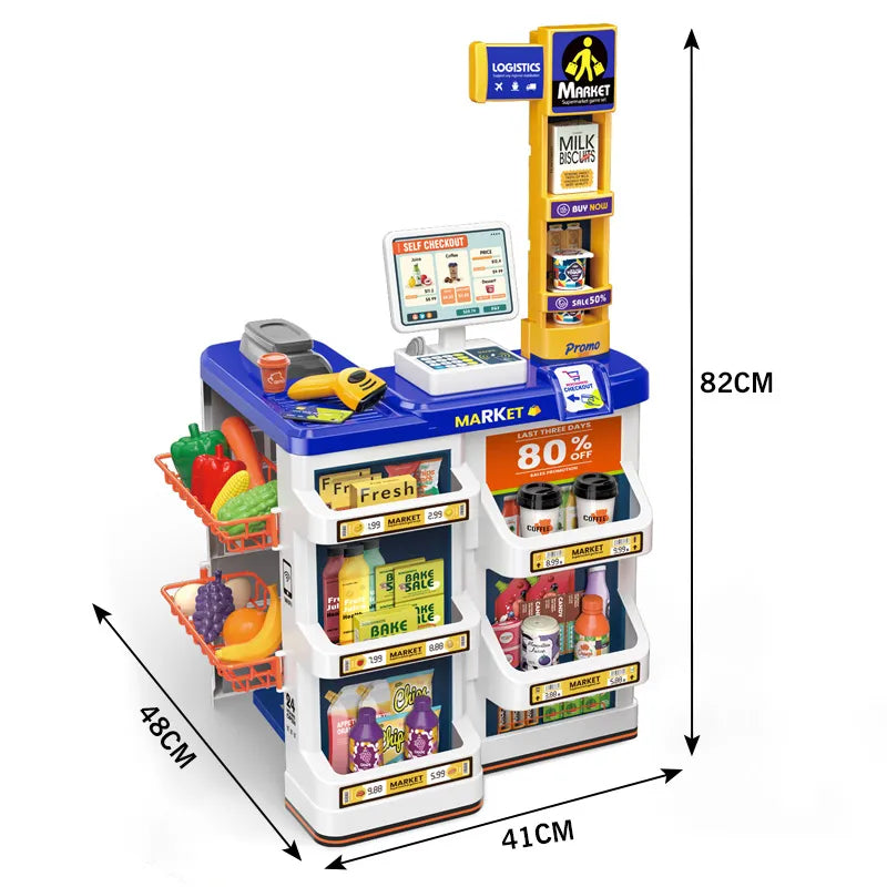 Lumo Home Supermarket Pretend Play Toy