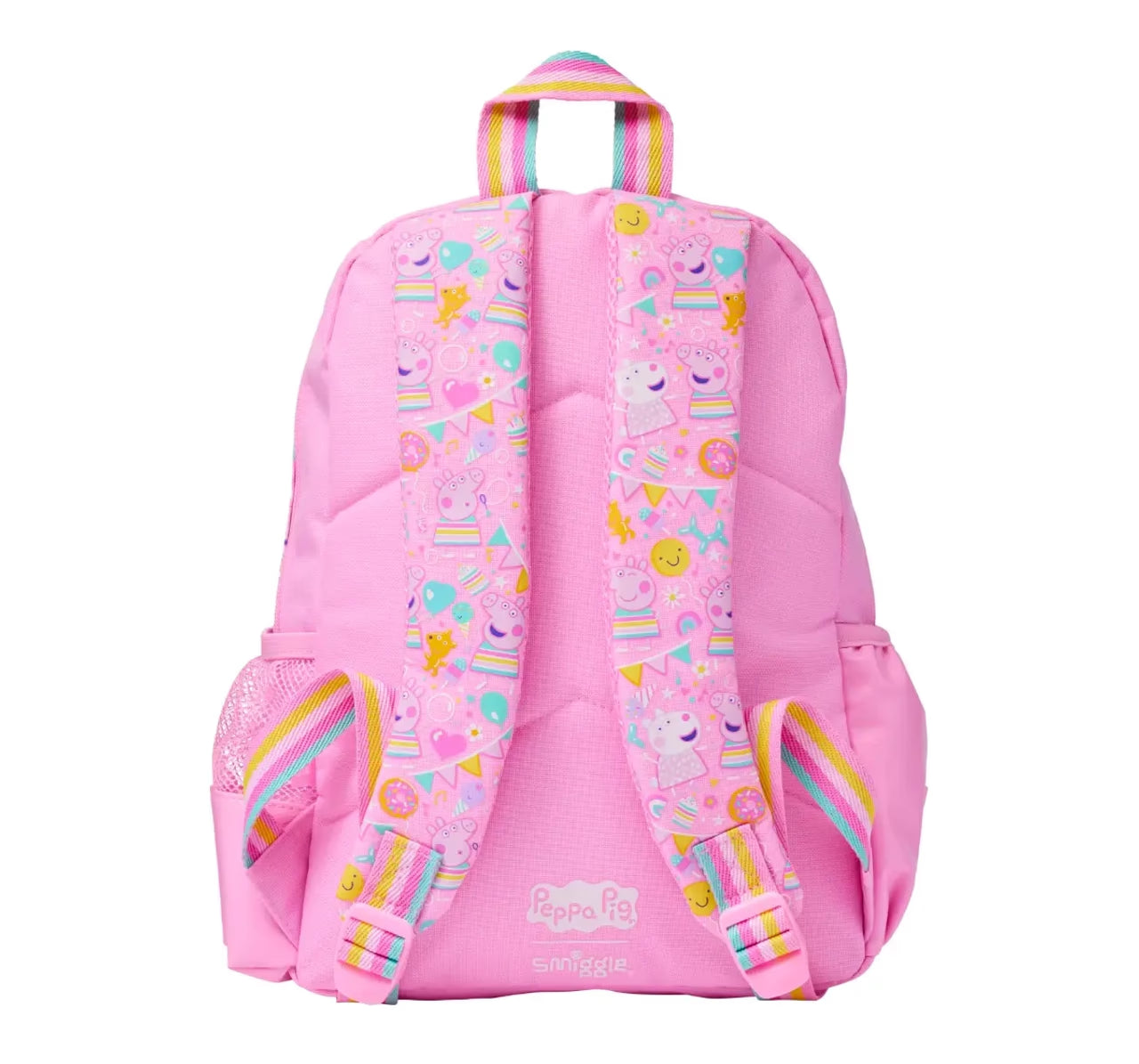 Smiggle Peppa Pig 14 Inch Kids School Backpack – Pink Character Bag | 3–7 Years