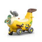 Hola 4-in-1 Ride-On & Push Around Banana Plane Interactive Toddler Ride-On Toy  12–36 Months