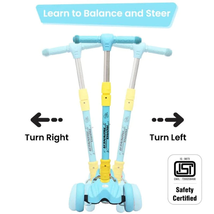 R for Rabbit Road Runner Scooter - Blue