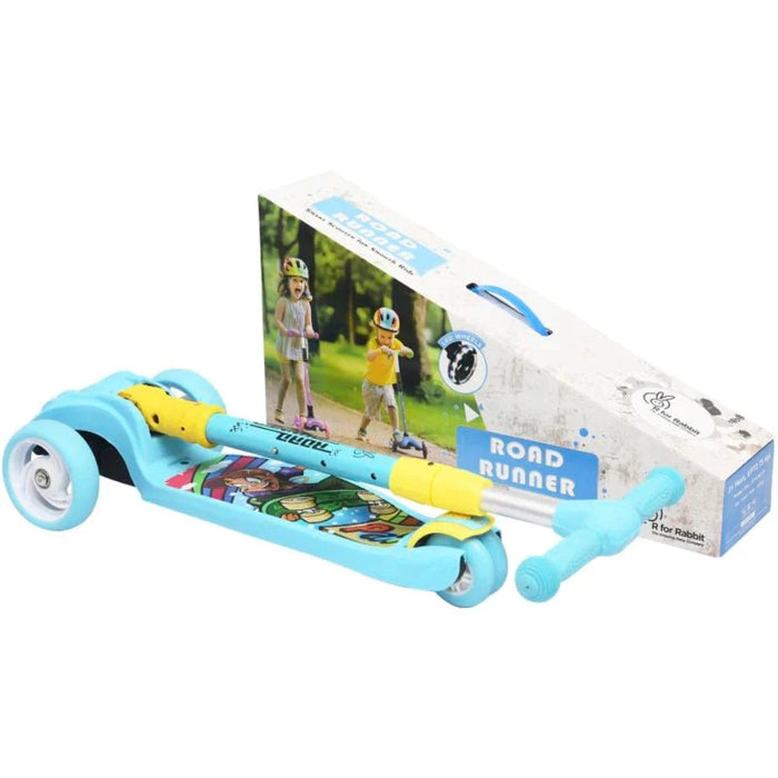 R for Rabbit Road Runner Scooter - Blue