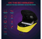 Hookaba Urban Buzz Yellow LED 16.8 Ltr Backpack