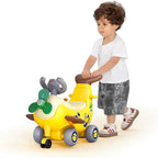 Hola 4-in-1 Ride-On & Push Around Banana Plane Interactive Toddler Ride-On Toy  12–36 Months