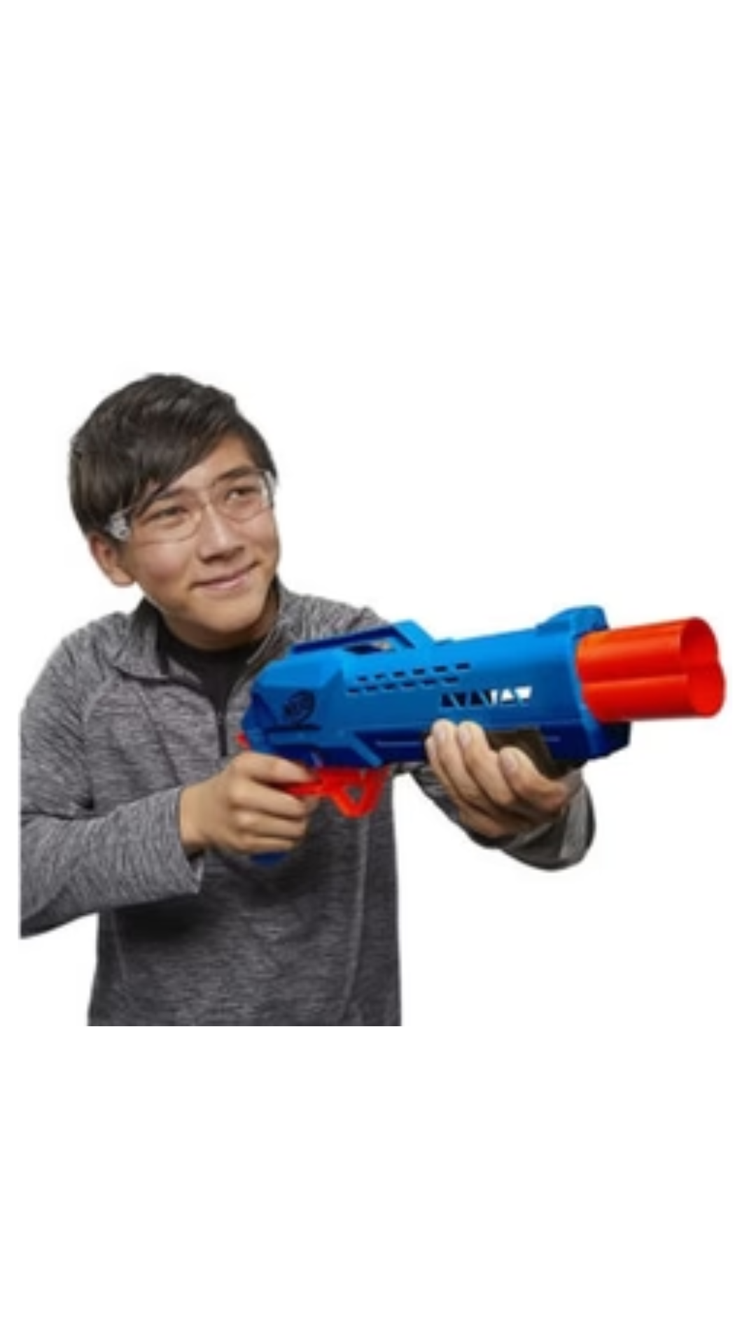 Hasbro Nerf Alpha Strike Big Cat DB-2 Blaster Double-Barrel Blasting, Fires 2 Darts