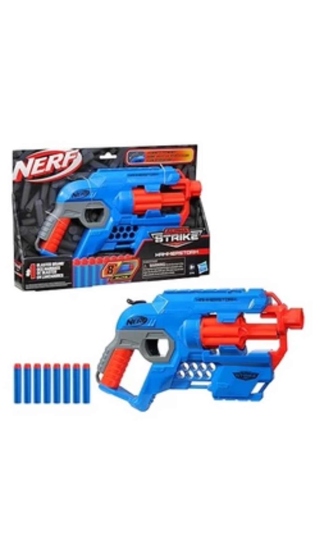 Hasbro Nerf Alpha Strike Hammerstorm Blaster Gun