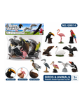 Birds & Animals Toy Set – Realistic Animal & Bird Figurines