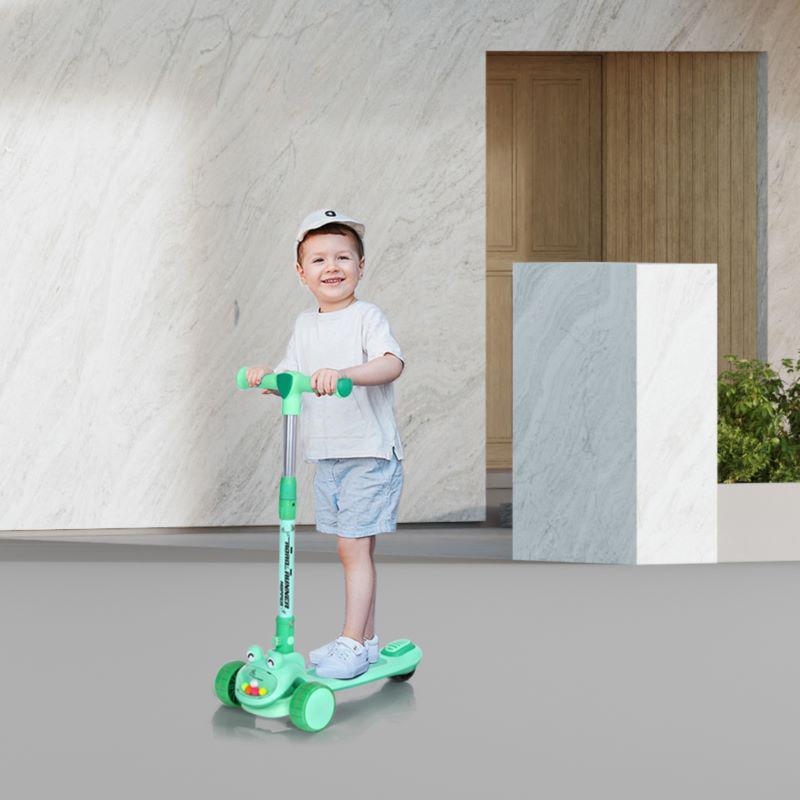 R for Rabbit Road Runner Hopper Scooter: Adorable & Smooth Ride Green