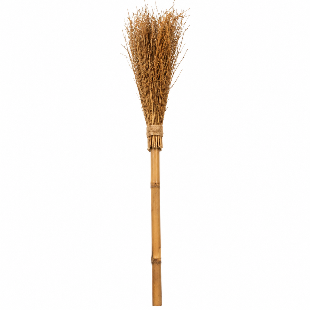 Halloween Witch Broom – Single Piece Costume Accessory
