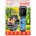 Spiky Cyclops Kids Smart Watch with GPS Tracking, Calling & SOS – Blue