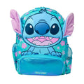 Smiggle Disney Stitch 14 Inch Kids School Backpack – 3D Ears Floral Bag 3–7 Years