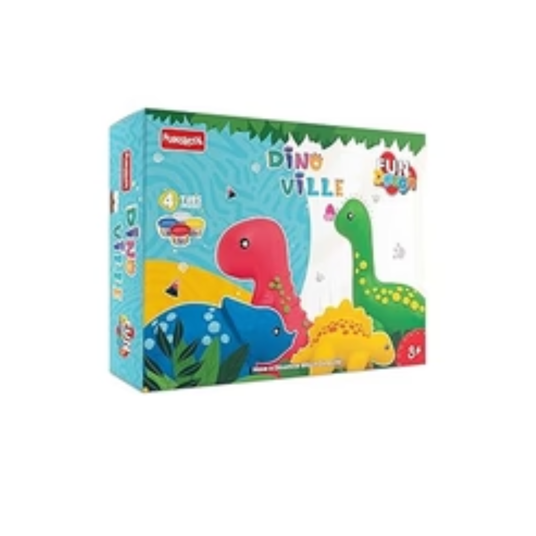 Funskool Fundough Playset Dino Ville Multicolour