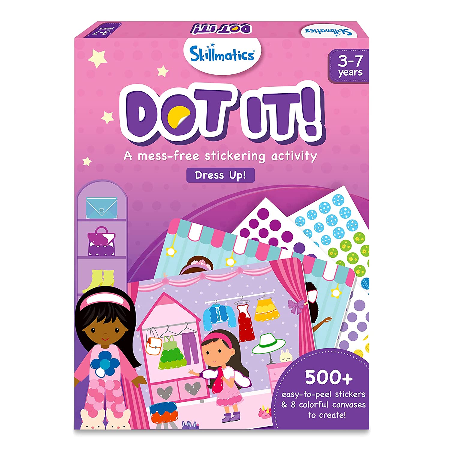 Skillmatics Art Activity Dot It! Dress Up - No Mess Sticker Art Gifts