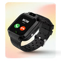 SPIKY BASILISK Kids Smartwatch with Voice Calling, LBS Location Tracking, HD Camera Black