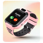SPIKY BASILISK Kids Smartwatch with Voice Calling, LBS Location Tracking, HD Camera Pink