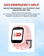 Spiky Cyclops Kids Smartwatch - Pink