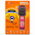 Spiky Ghoul Kids Smartwatch | AI, GPS Tracking & Video Calling Pink