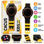 Spiky Cacus 4G Kids Smart Watch | GPS Tracking, Video Calling & SOS Dark Blue