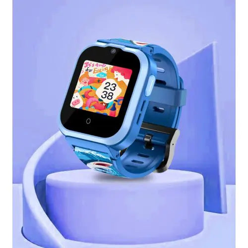 Spiky Cyclops 4g Waterproof Kids Smartwatch Blue