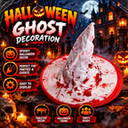 Halloween Bloody Witch Hat with Blood Splatter Design
