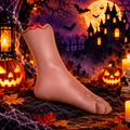 Halloween Fake Severed Foot Prop | Realistic Bloody Foot Decoration