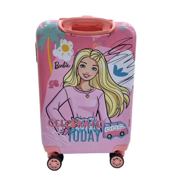 Striders Hard Luggage Trolley Bag Barbie 20 Inch