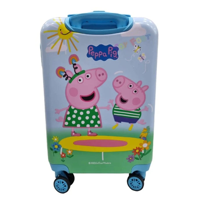 Striders Hard Luggage Trolley Bag Peppa Pig 20 Inch