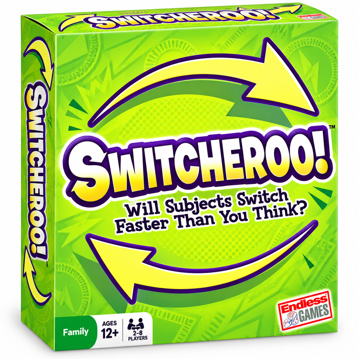 Endless Games Switcheroo! Fast-Paced Word & Category Party Game for Family | Ages 12+