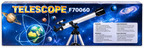 F70060 Astronomical Refractor Telescope 700mm Focal Length with 60mm Aperture & 113cm Adjustable Tripod