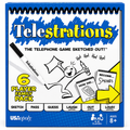 Telestrations 6 Player Family Pack | Sketch, Pass & Guess Drawing Party Game for Kids Ages 8+ & Adults