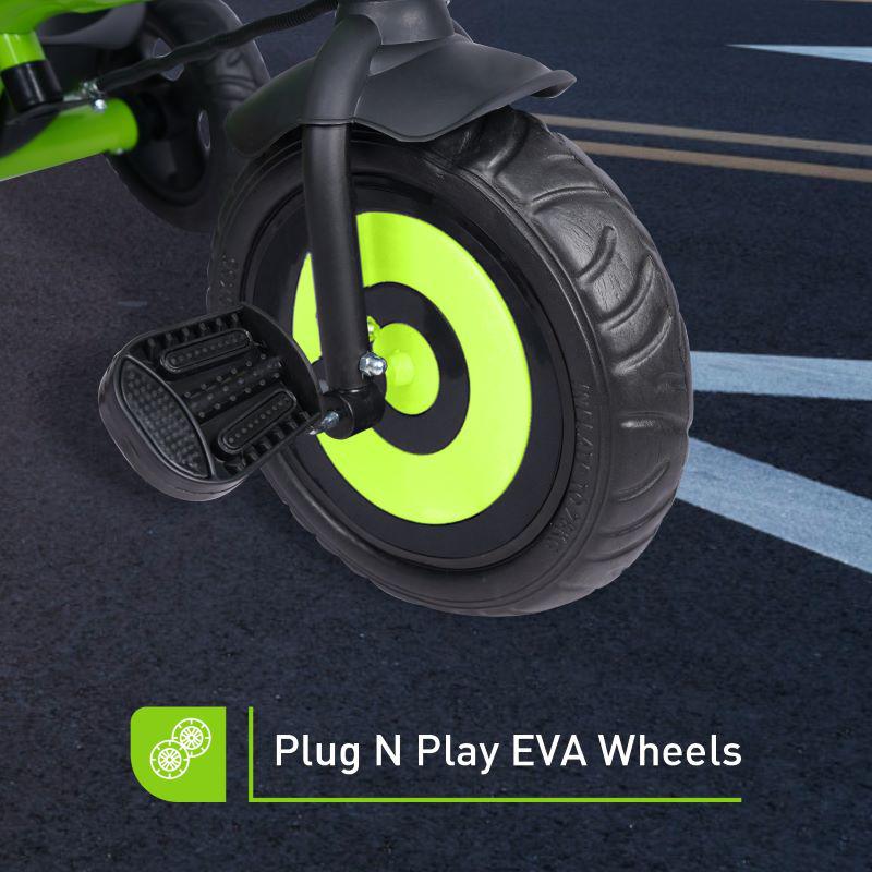 R for Rabbit Tiny Toes T20 Ace Tricycle - Green