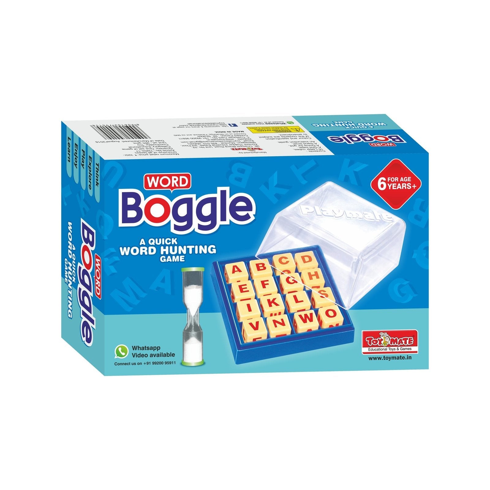 Toymate Word Boggle A Quick Word Hunting Game