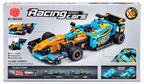 XJ-Block Racing Series Formula Racing Car Building Blocks Set 529 Pieces with Pull Back Function, 6+ Years