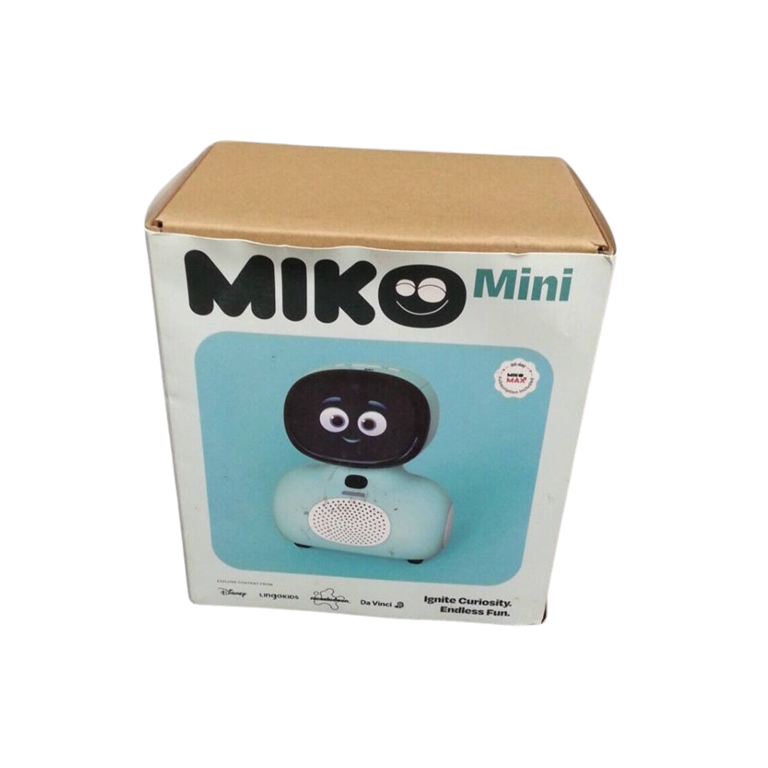 Miko Mini: AI Robot For Kids, Interactive Bot Equipped With Coding, Stories & Games, Blue