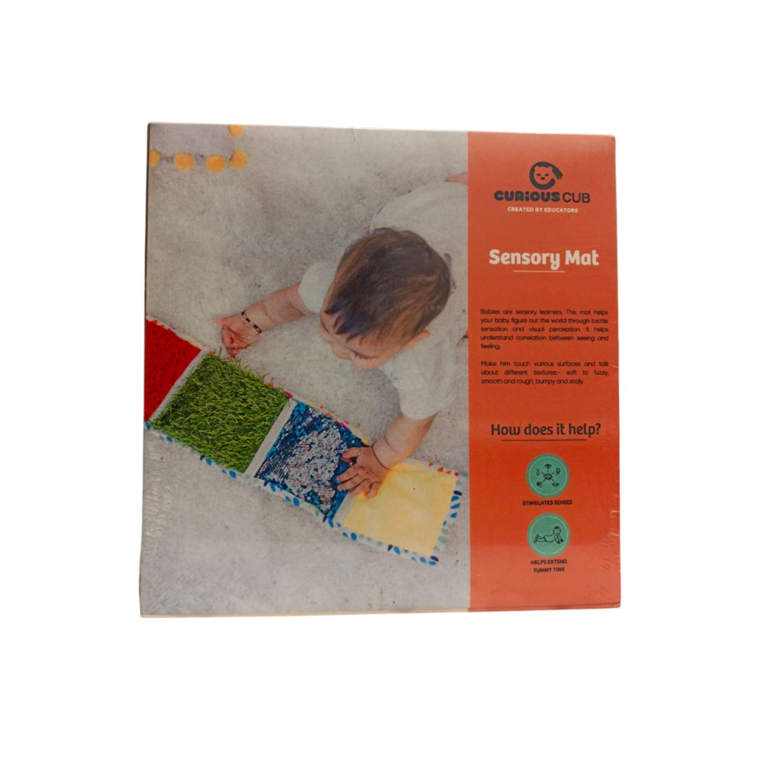 Curious Cub Wooden Sensory Mat