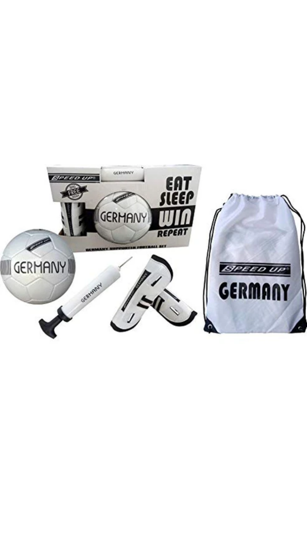 Speedup Germany Supporter Football Set