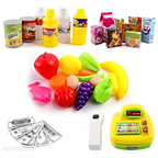 Mini Super Store Shop Counter Play Set â€“ 40+ Accessories (3+ Years)
