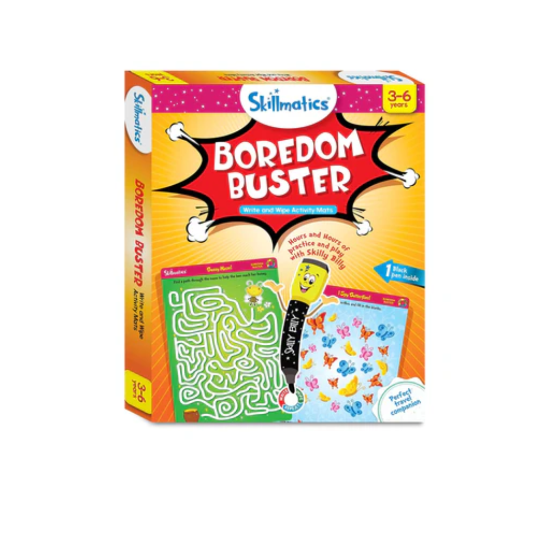 Skillmatics Boredom Buster Reusable Activity Mats