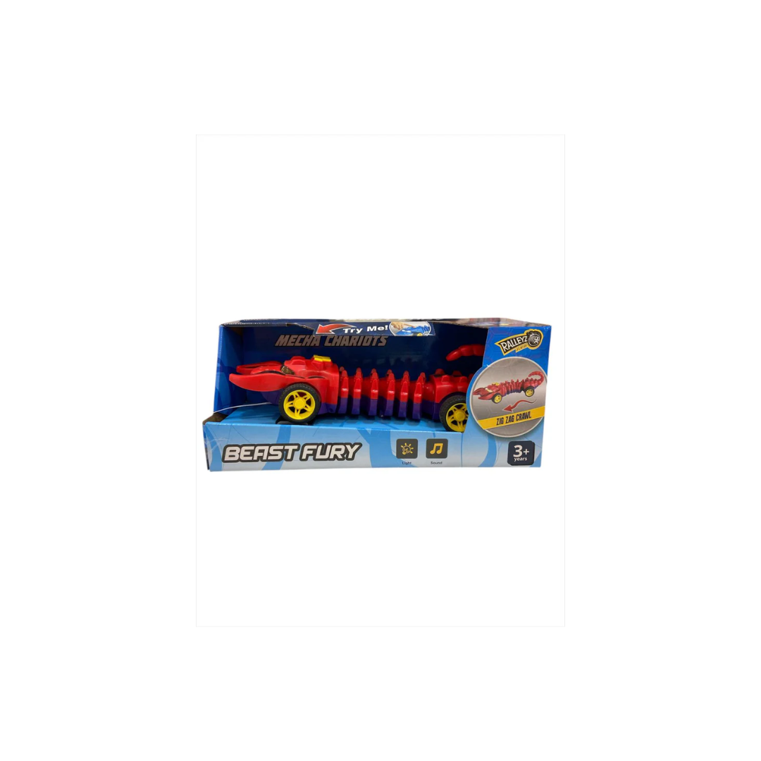 Ralleyz Beast Fury Car Shark Red