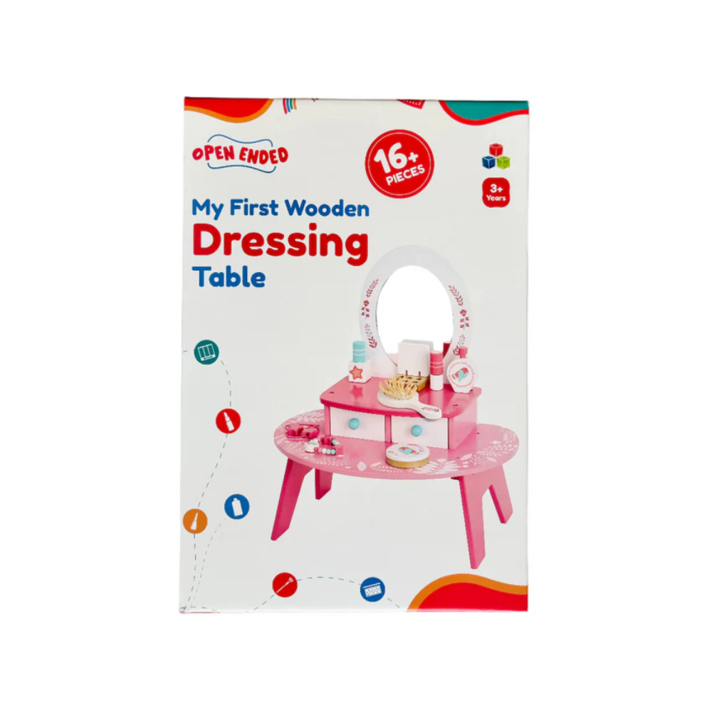 Open Ended My First Wooden Dressing Table